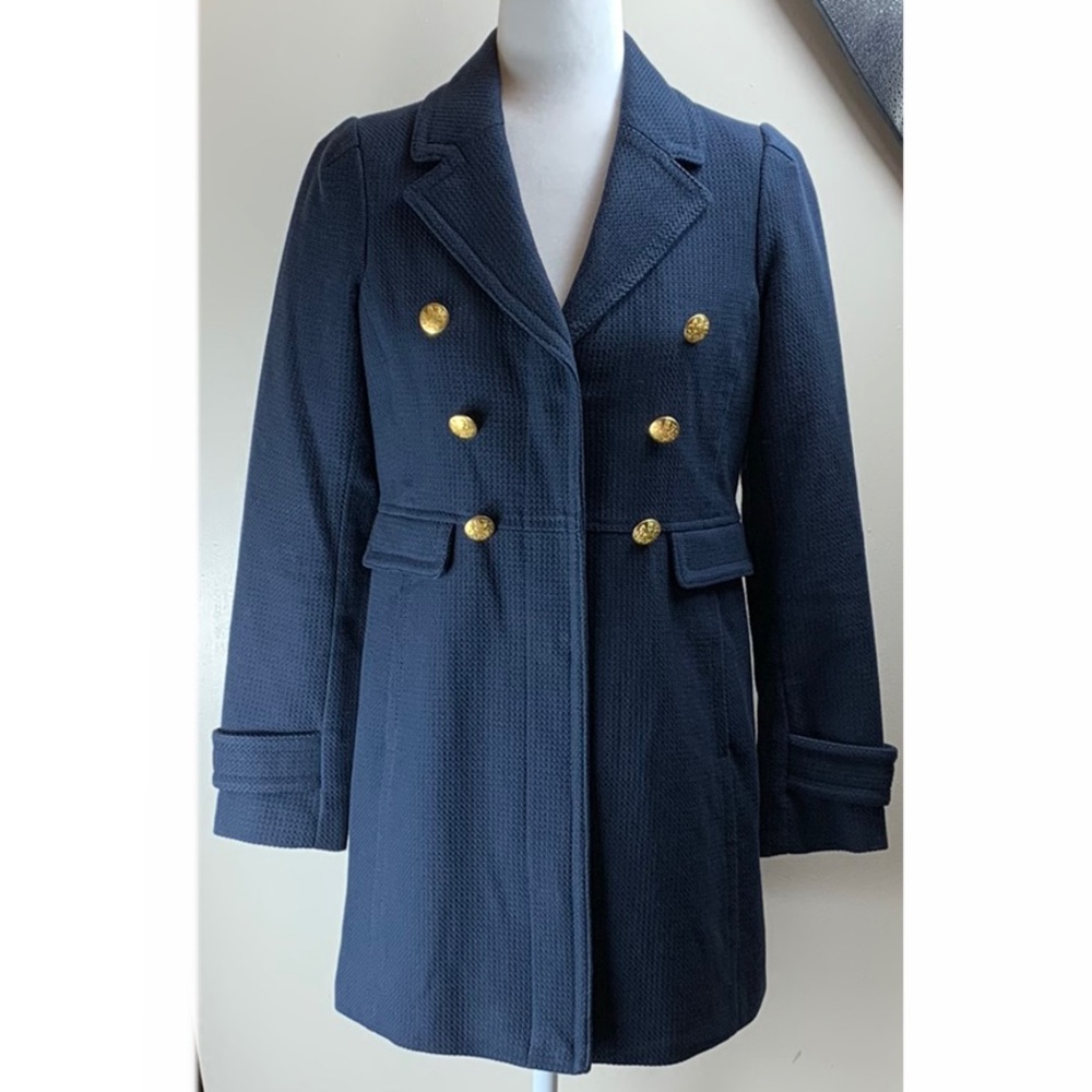 Banana Republic Size Small Petit Navy Blue Jacket